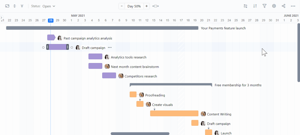 How to create a Gantt chart: step-by-step process 