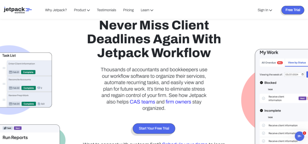 Best accounting task management software