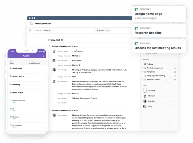 How ChatGPT and GoodDay work together in project management