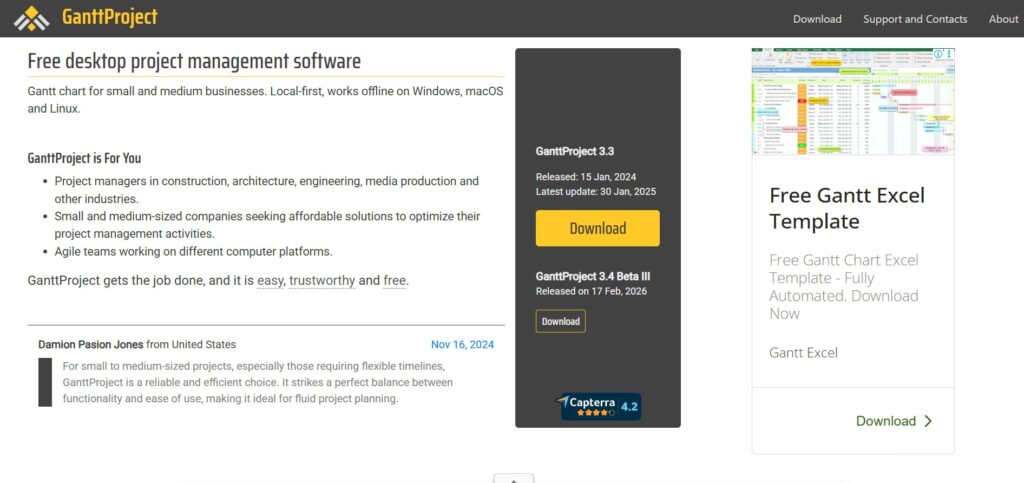 What is GanttProject 