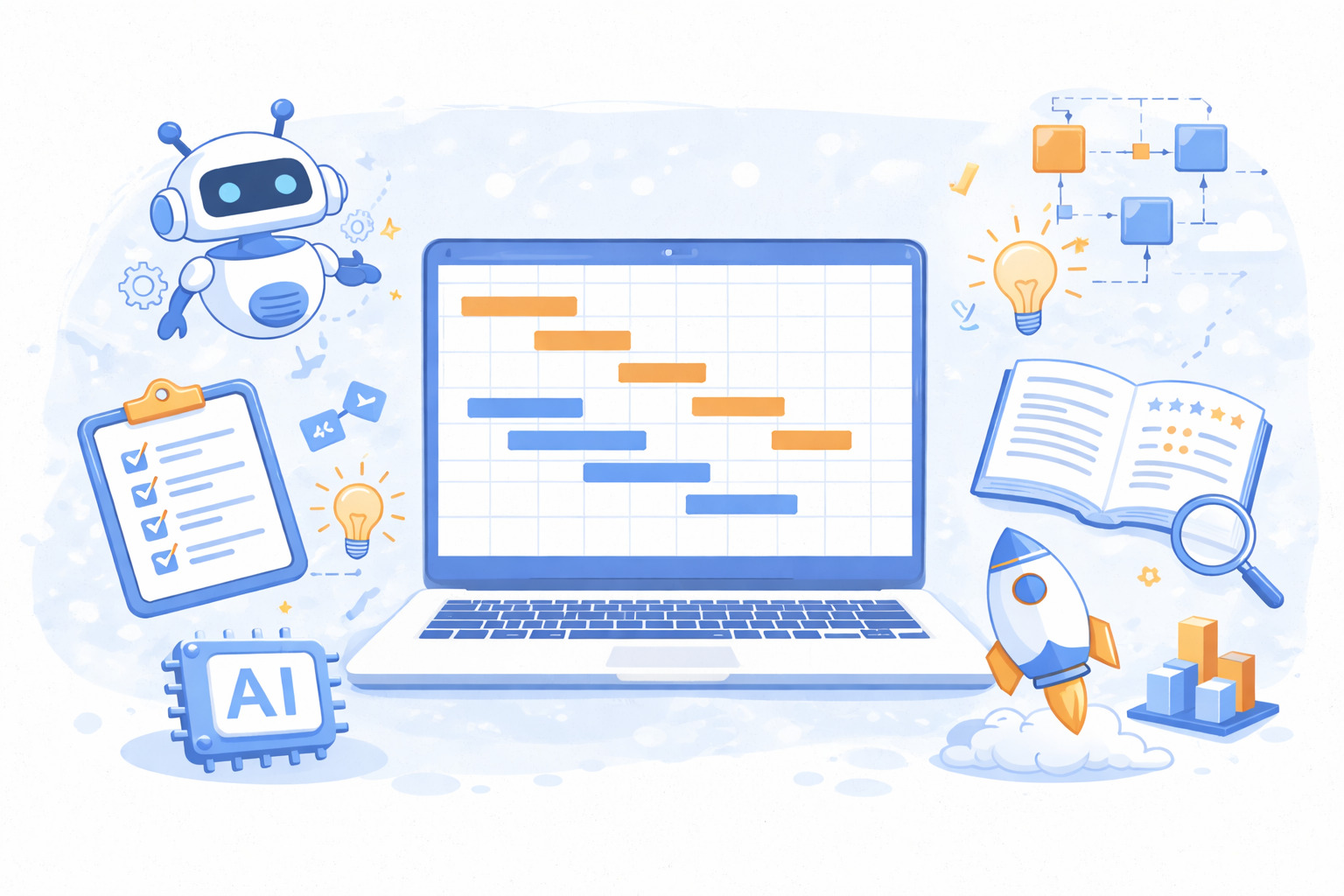 How to create a Gantt chart with Perplexity