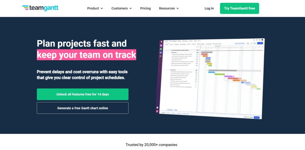 Best GanttProject alternative