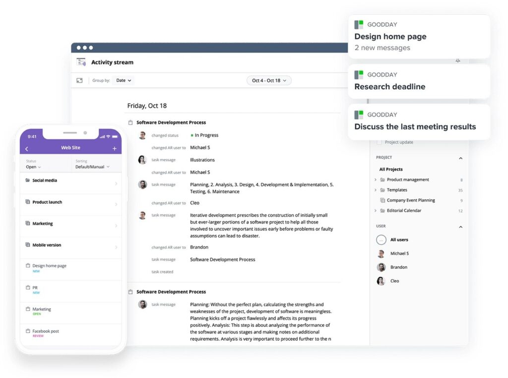 project management software