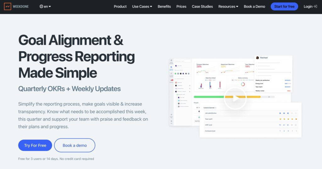 What is Weekdone and why consider an alternative?