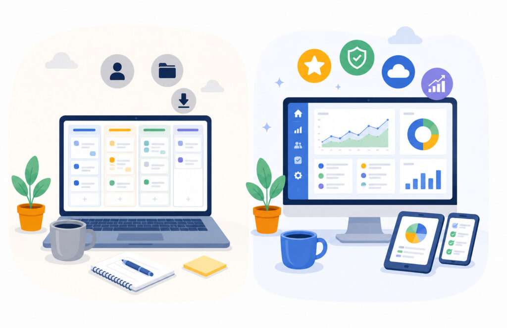 Free vs paid enterprise project management software
