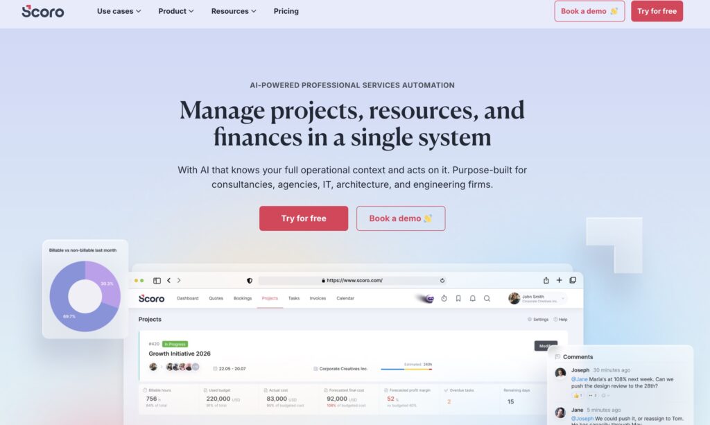 What is Scoro and why consider an alternative?