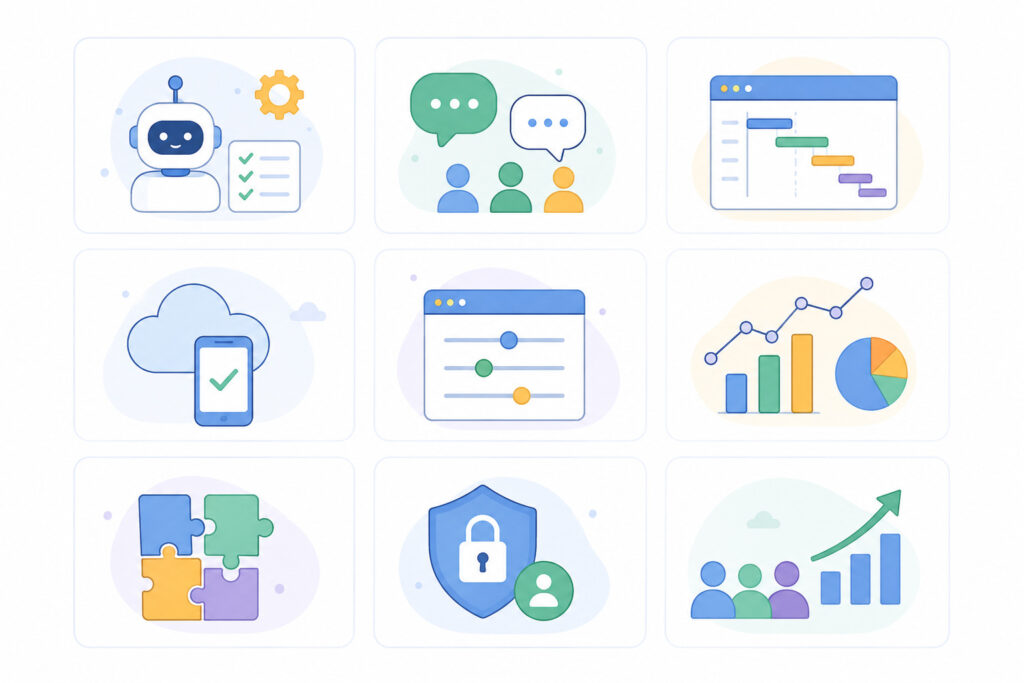 Top features of modern project management platforms