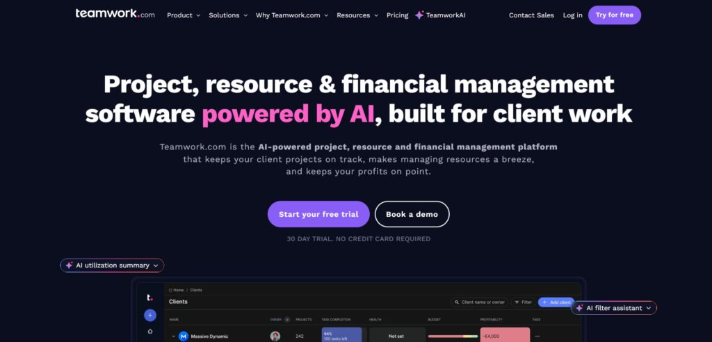 Best TeamGantt alternatives