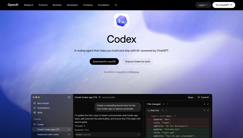 What is OpenAI Codex?