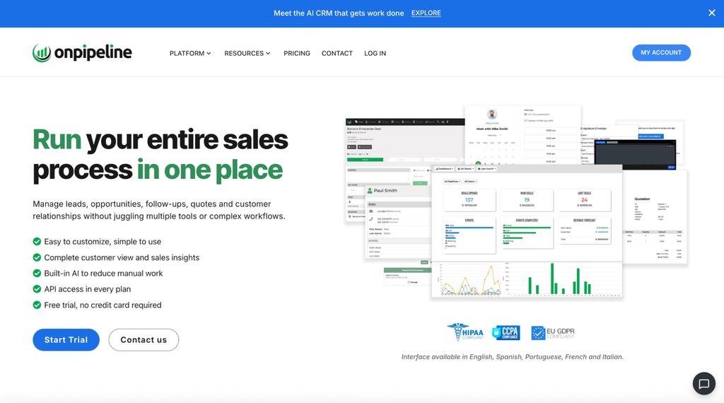 Best Pipedrive alternative