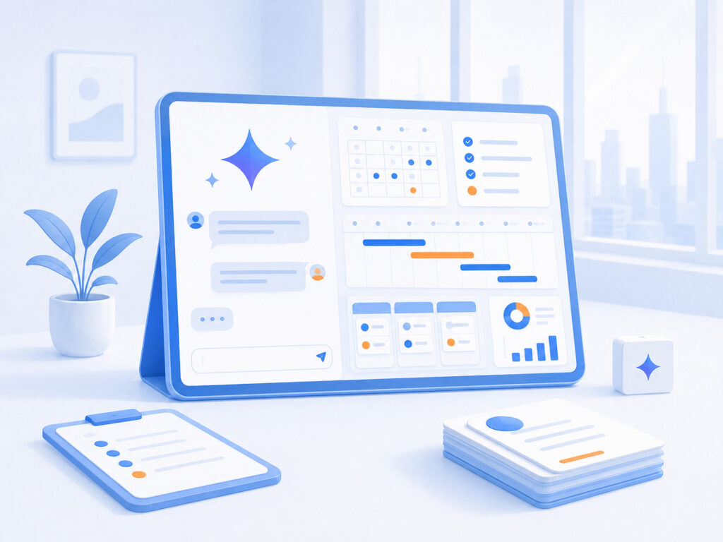 Example: using Google Gemini for project management
