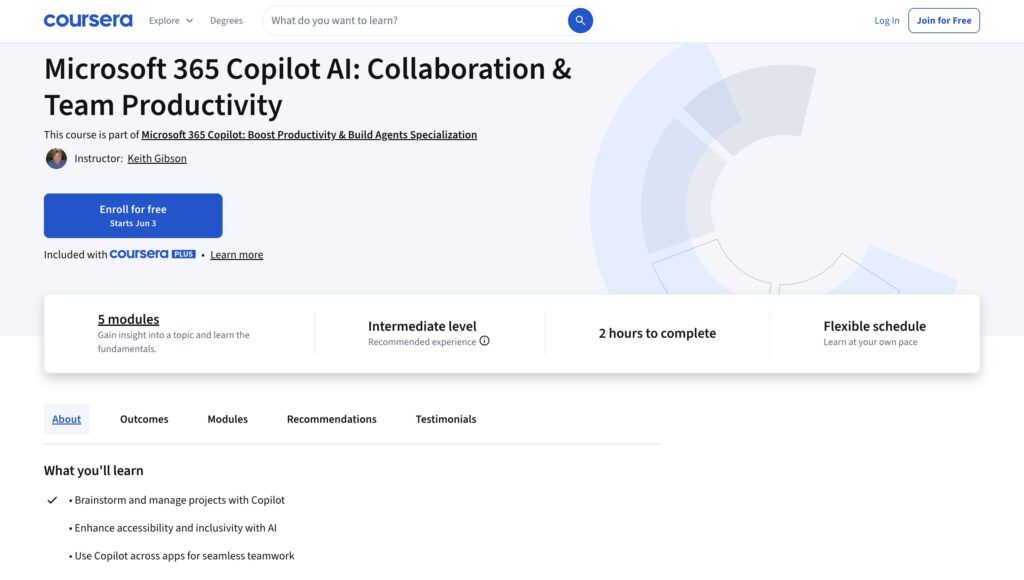 Best courses for using Microsoft Copilot in project management