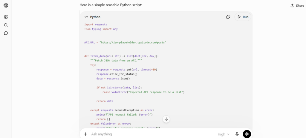 Google Gemini vs ChatGPT for coding