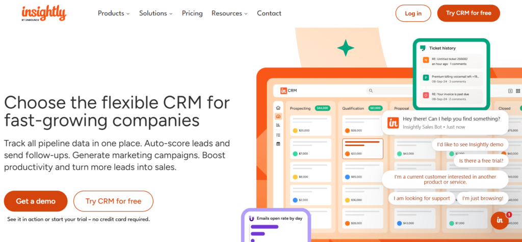 Best project management software with CRM