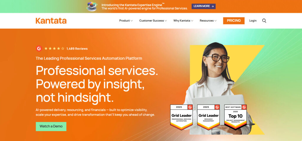 Best resource management software for professional services