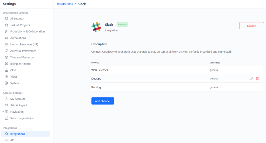 top project management software with Slack integration