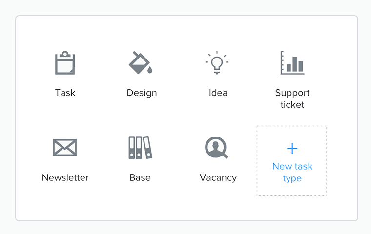 Task types