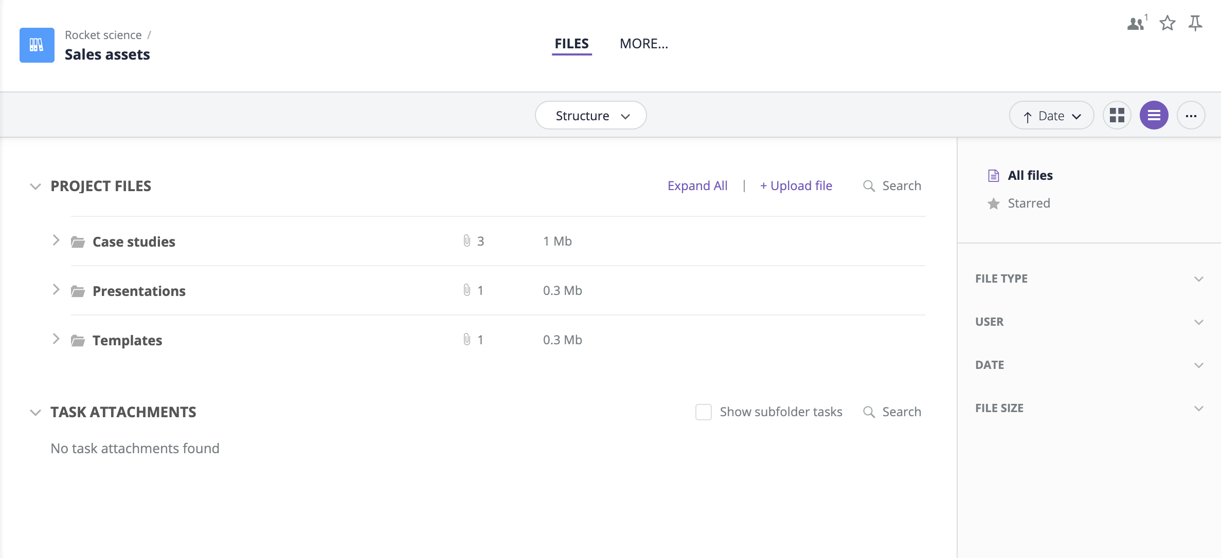 Sales Assets Template