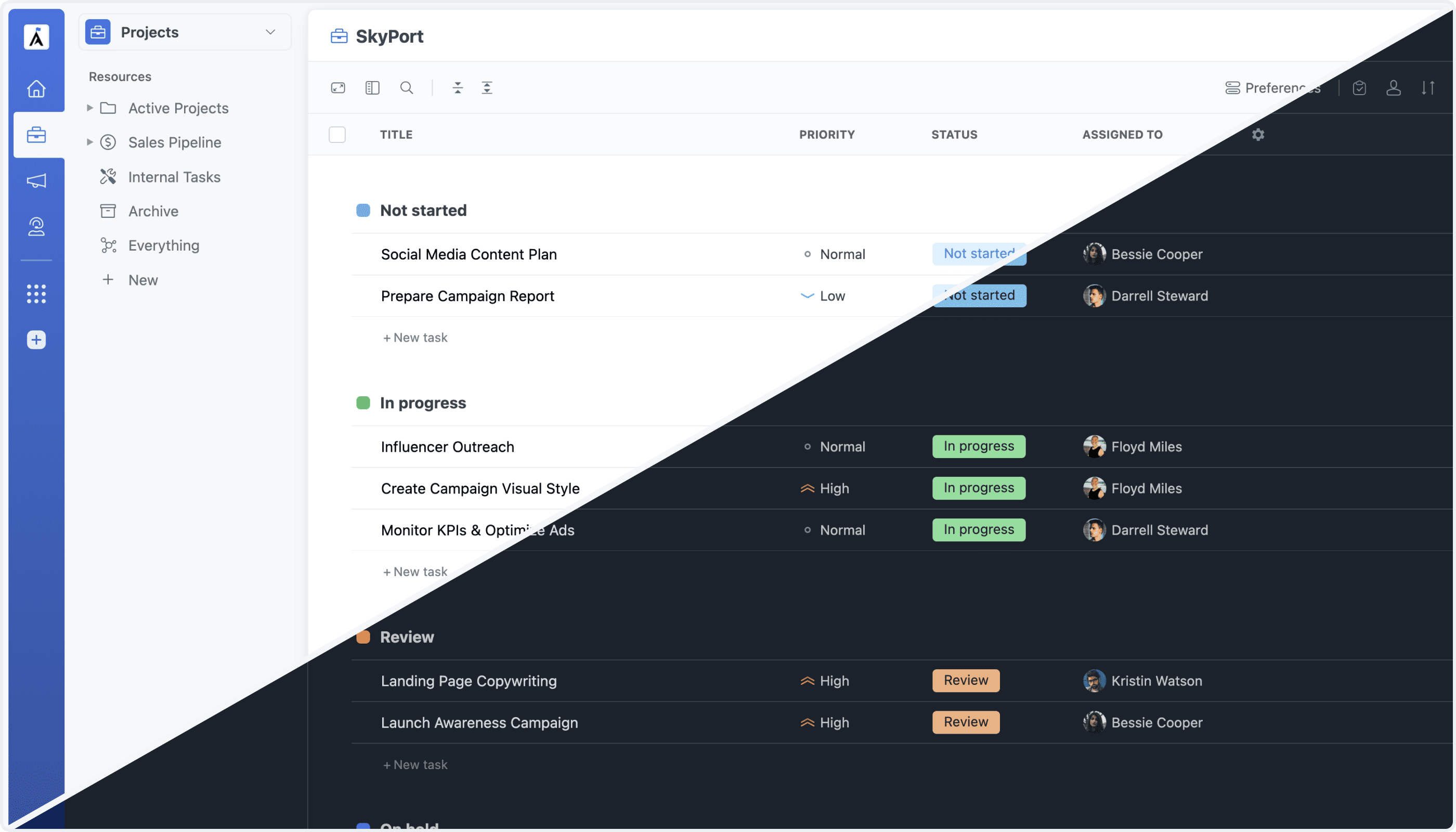 Dark Skin: Instant Switch
