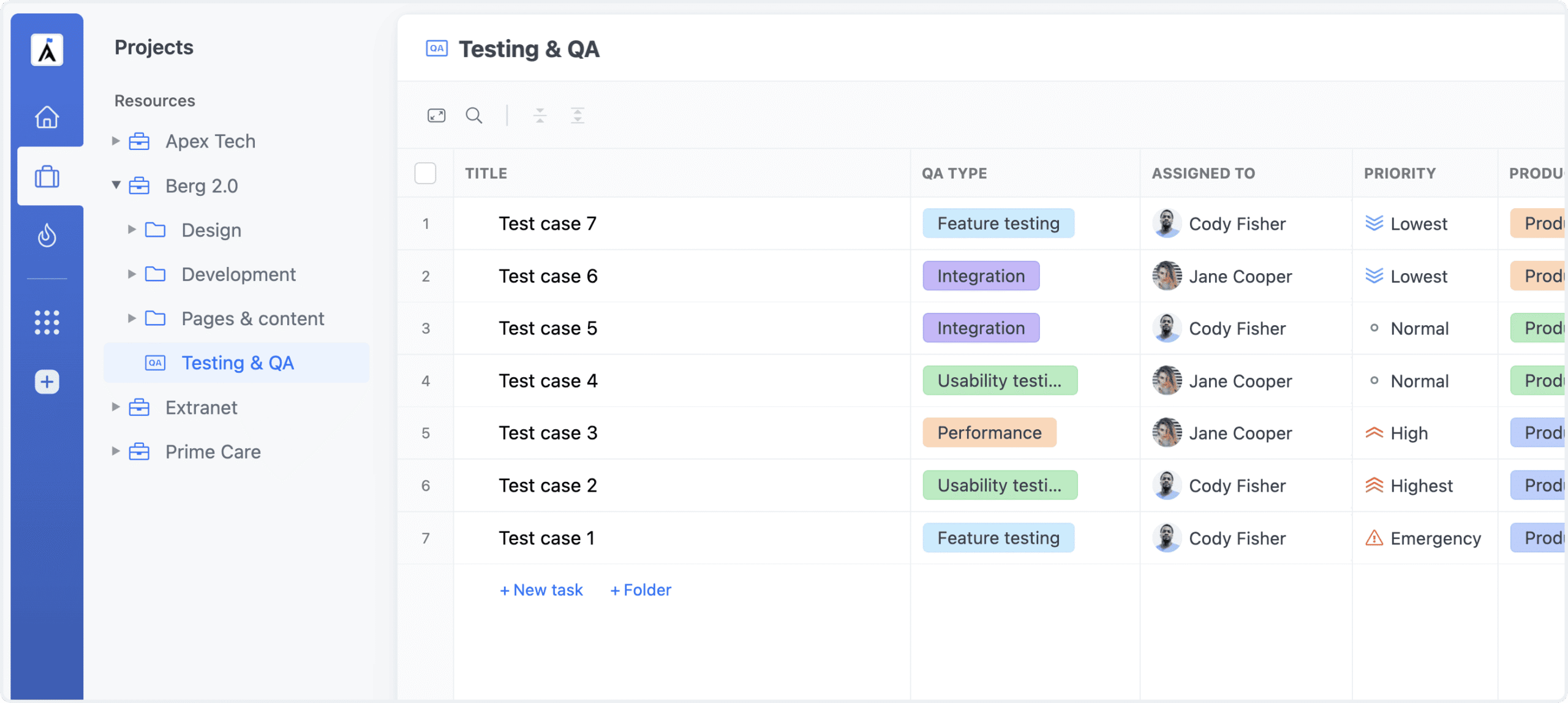 Free QA template / QA tracker