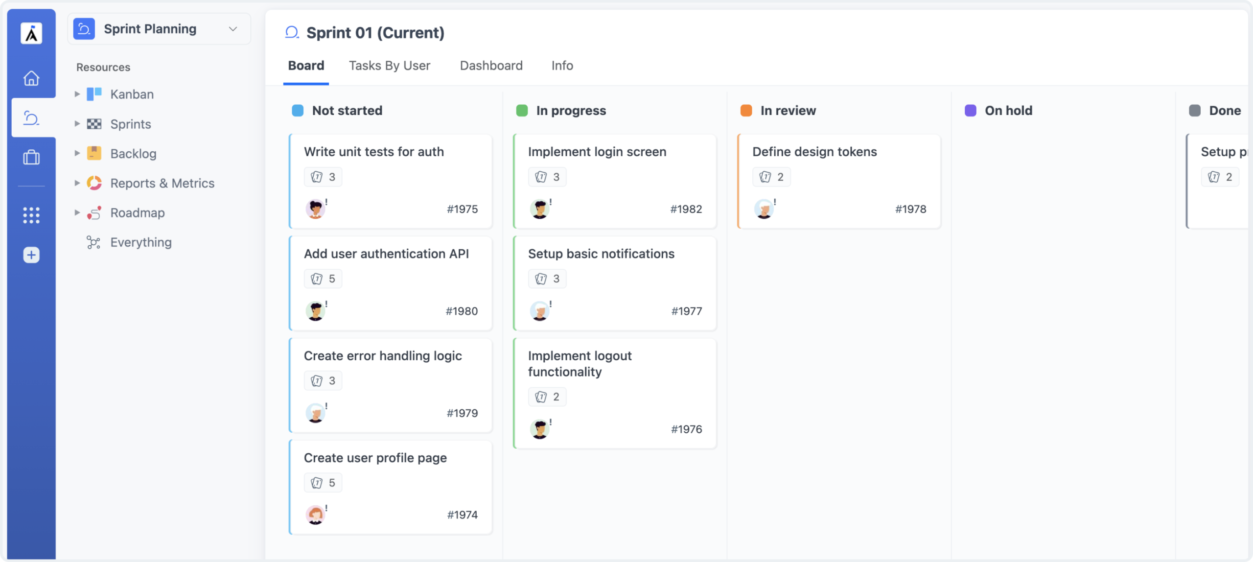 Free sprint planning template