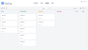 Free IT service ticket template
