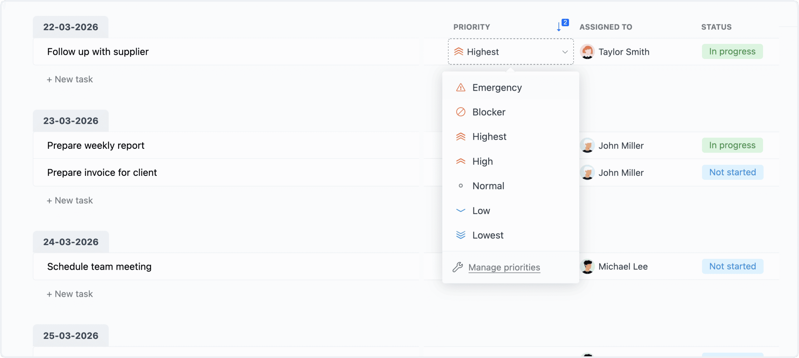 How to manage your project and track progress with a task tracker template?
