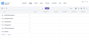 REST API template